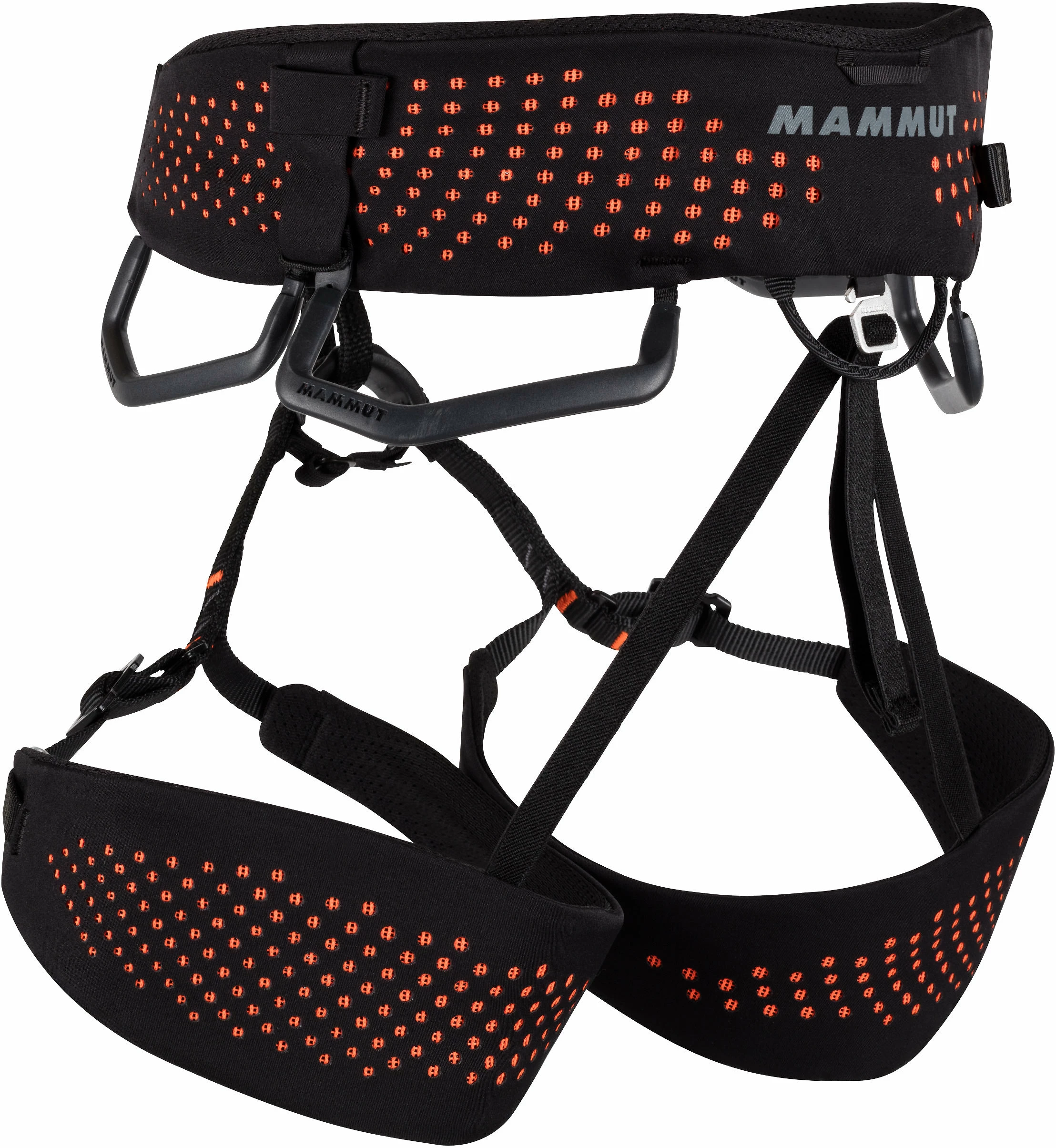 Comfort Fast Adjust Harness Ms black-safety orange Mammut Comfort Fast Adjust Harness Ms Black-safety Orange -Acapulka Butikk