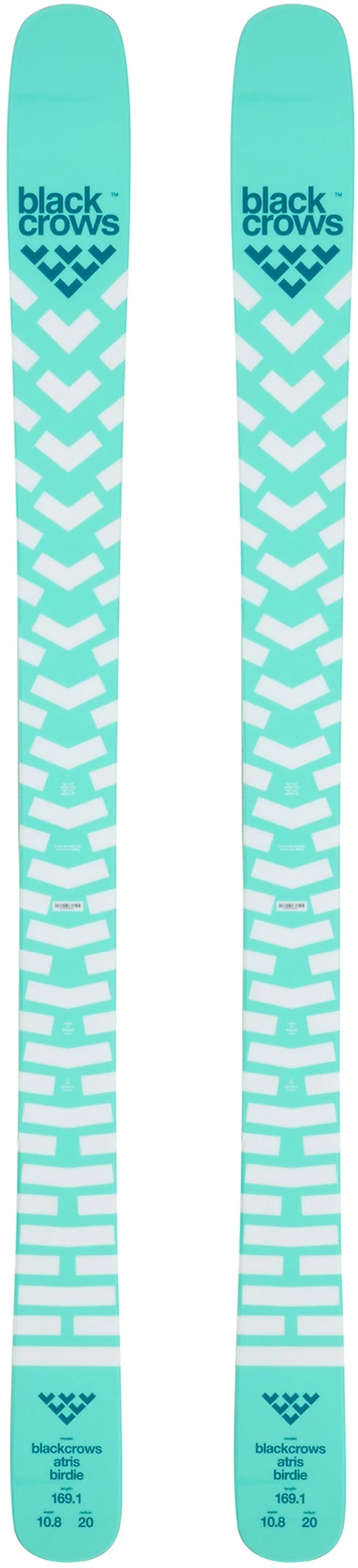 Atris Birdie TURQUOISE/WHITE BLACK CROWS Atris Birdie TURQUOISE/WHITE -Acapulka Butikk