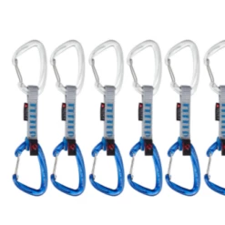 Mammut Crag Wire 10 Cm Indicator 6-Pack Quickdraws Wire Gate/Wire Gate. Silver-ul