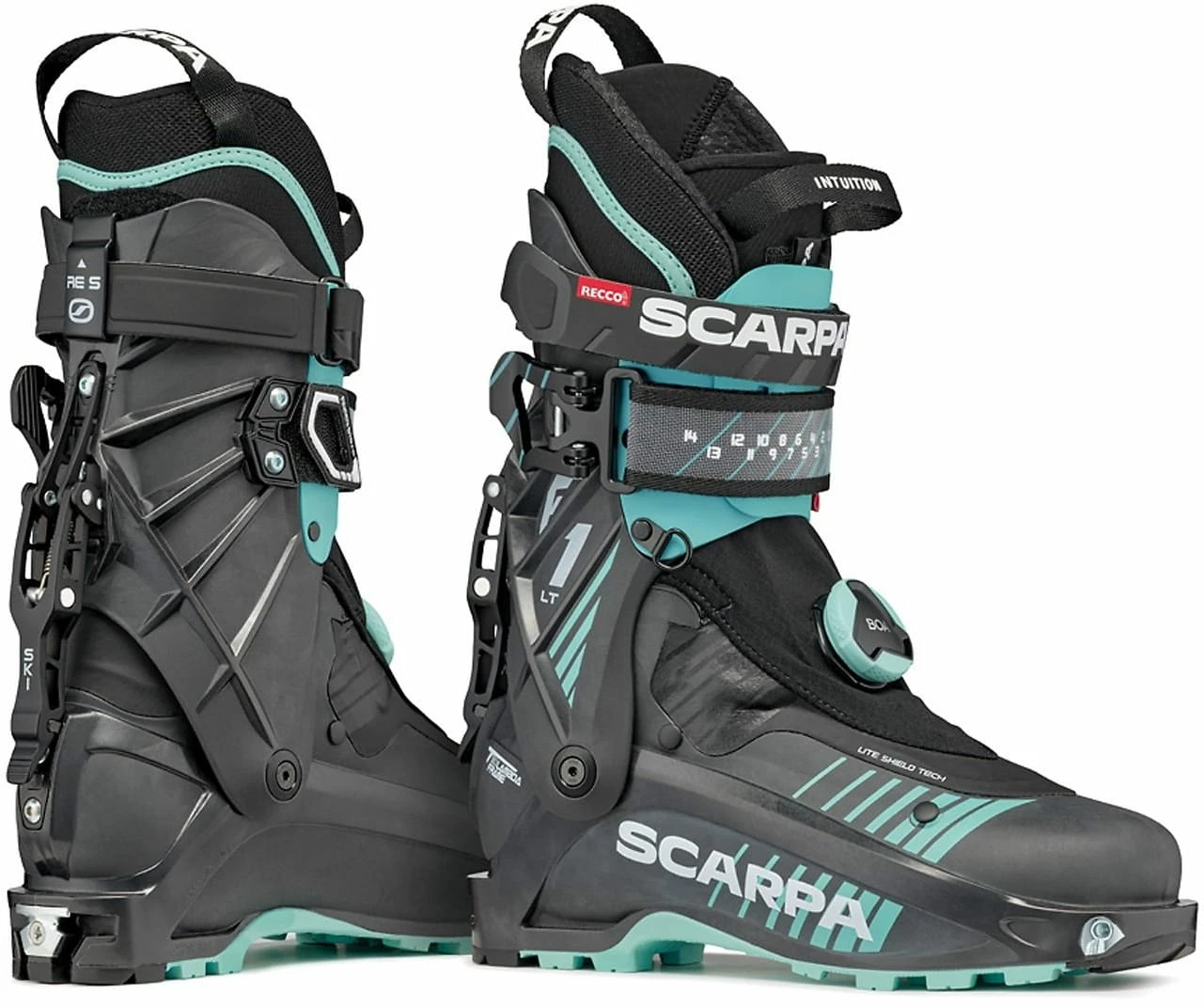 F1 LT Wmn Carbon-Aqua Scarpa F1 LT Wmn Carbon-Aqua -Acapulka Butikk rm22zow83l0zod8iasct