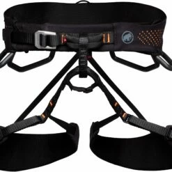Mammut Comfort Fast Adjust Harness Ms Black-safety Orange