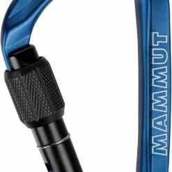 Mammut Classic HMS Screwgate Carabiner Screw Gate. Blue