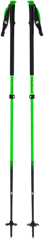 Vapor Carbon 2 Ski Poles Black/Green Black Diamond Vapor Carbon 2 Ski Poles Black/Green -Acapulka Butikk